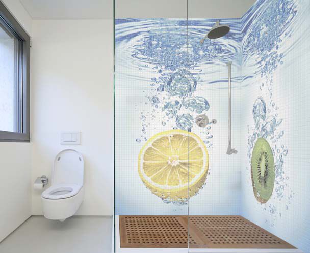 Azulejos no duche