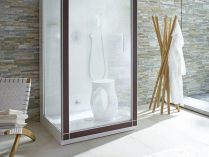 Duche para uma casa de banho zen