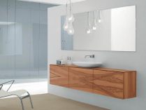 Iluminação de casa de banho minimalista